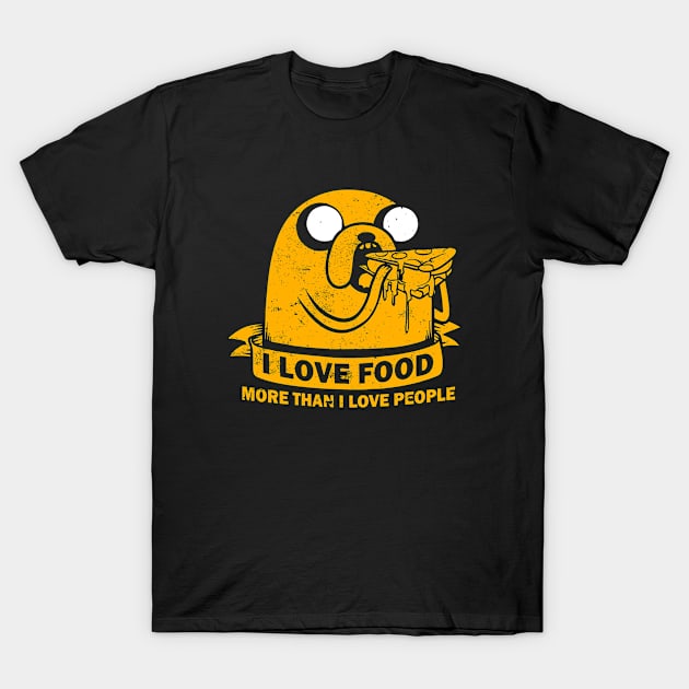 Food I love the Most funny T-Shirt by Jabrik